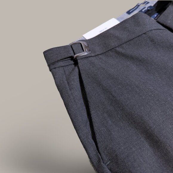 Women's Gap Grey Straight Flare Dress Pants - Size 12 - Picture 6 of 8